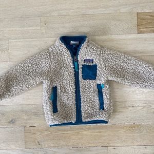 Patagonia retro-x fleece jacket 6-12 months